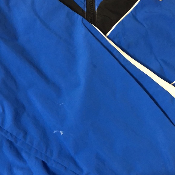 Victoria’s Secret PINK Anorak Windbreaker Jacket Blue with Bling (M/L) - Picture 14 of 16